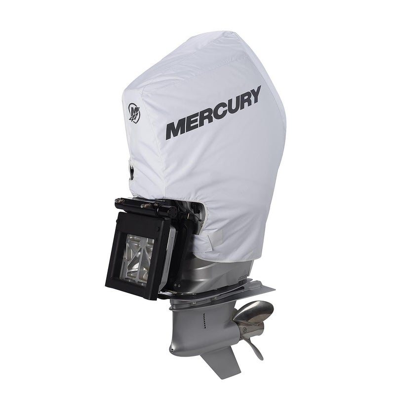 Mercury Tow N Stow Outboard Cover for 200300hp FourStroke Engines White