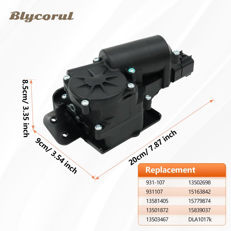 Blycorul Rear Power Liftgate Latch Lock Actuator Motor, Compatible with Chevy Suburban Tahoe Traverse, GMC Acadia Yukon, Cadillac Escalade & More, Replaces OEM 931-107, 13581405 - Image 3