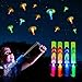OceanWings LED Flying Set with Whistle 25 Slingshot25 Glow Helicopter Flying Toy Outdoor Toy Glow in The Dark Party Supplies Party Favors Bulk for Kids 81248 Outdoor Game Easter Basket Stuffer - Image 2