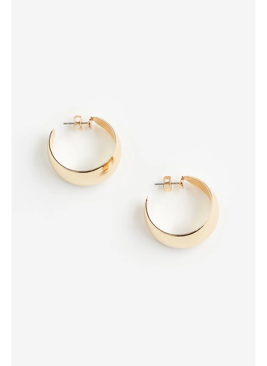 اتش اند ام Wide Hoop Earrings