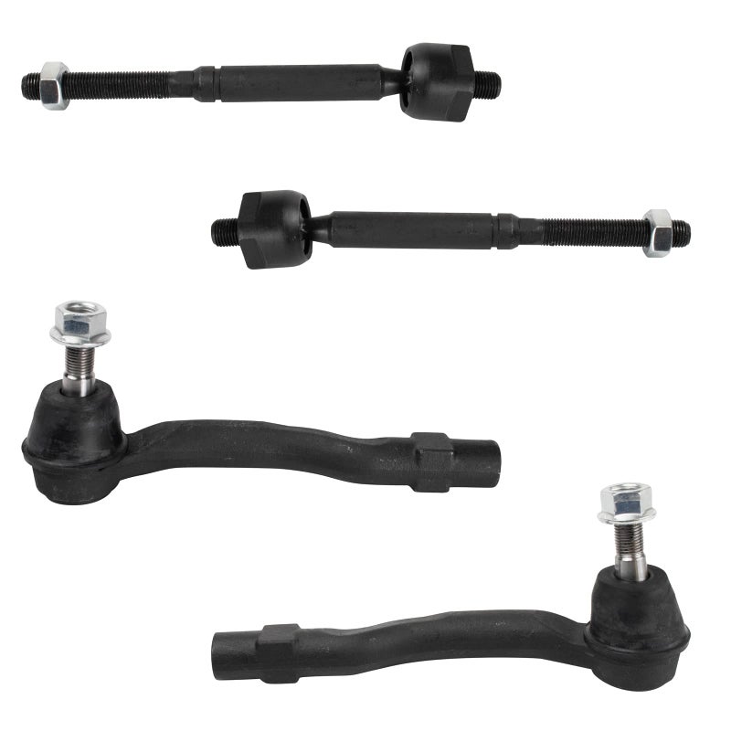 TRQ Front Tie Rod Set Compatible with 20142018 Mazda 3 20142017 6