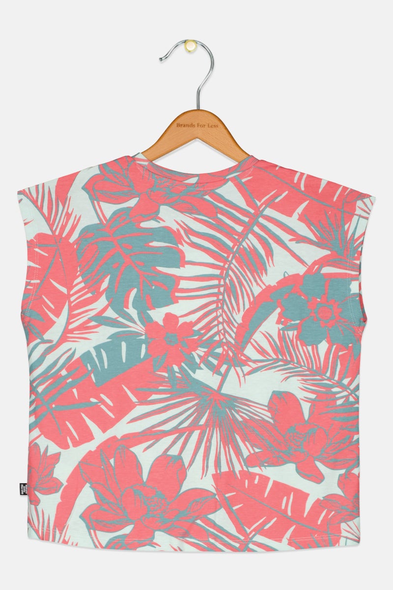 PUMA بلوزة خارجية بدون أكمام للفتيات، مقاس مريح، متعددة الألوان - Image 2