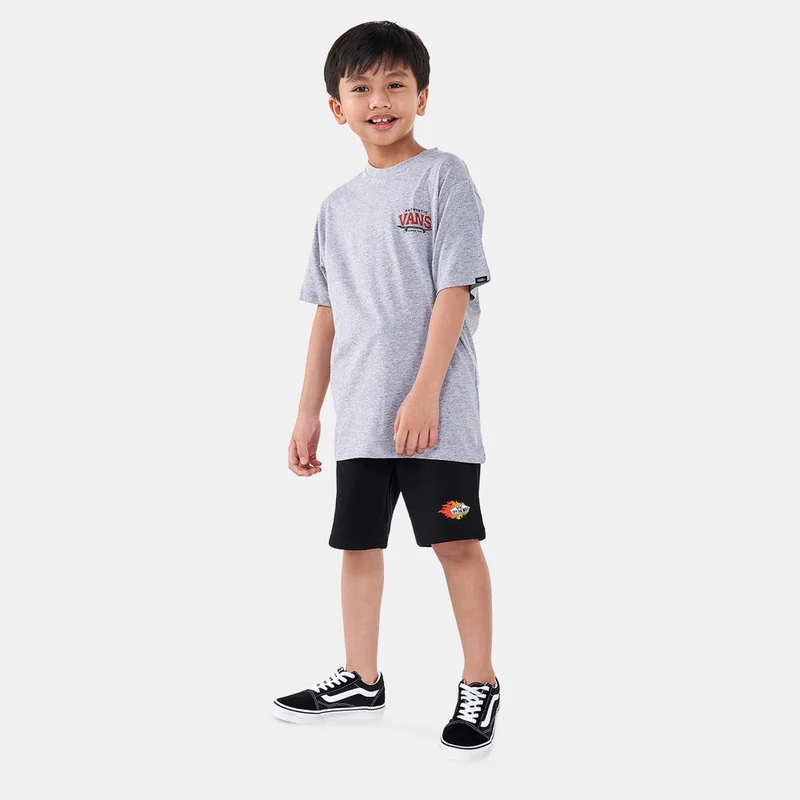 VANS Kids' Logo Repeat Fleece Shorts