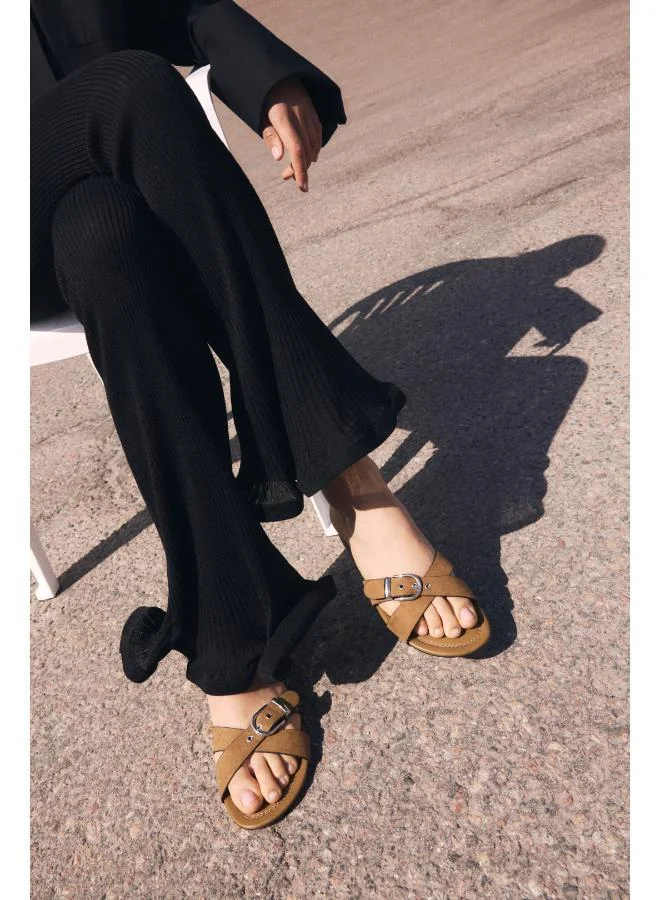 H&M Crossover-strap sandals