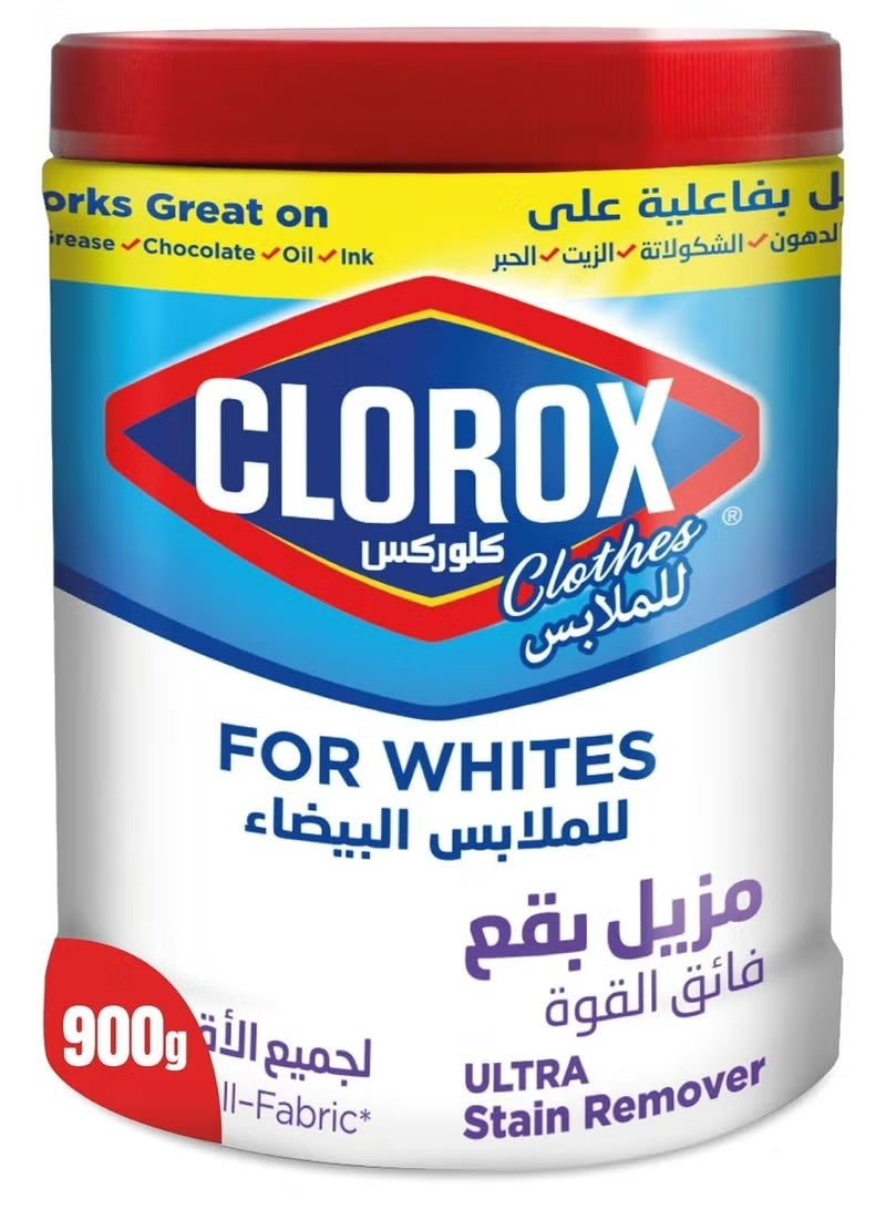 Clorox Ultra Stain Remover for Whites, All Fabrics 900g - Image 1