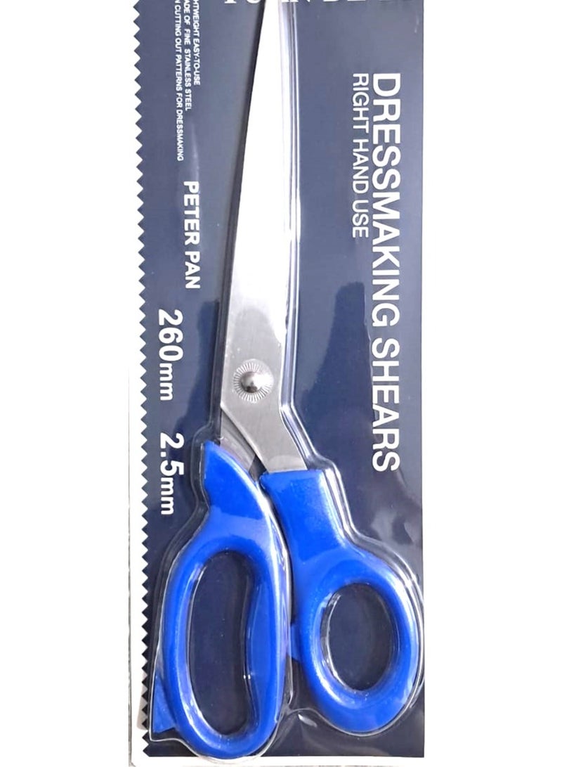 Generic Stainless Steel Household Scissors, Blue  - Image 2