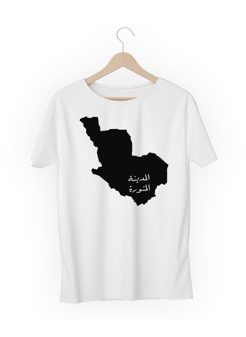 Generic - Fashion World Cotton T-shirt Printed with High-quality Medina map - Image 1