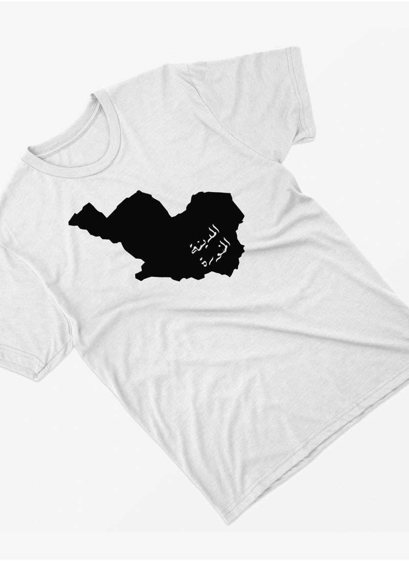 Generic - Fashion World Cotton T-shirt Printed with High-quality Medina map - Image 1