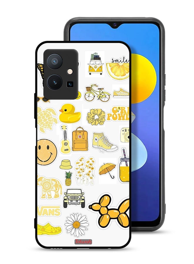 Tolwak Vivo T1 5G Protective Case Cover Girly Tags - Image 1