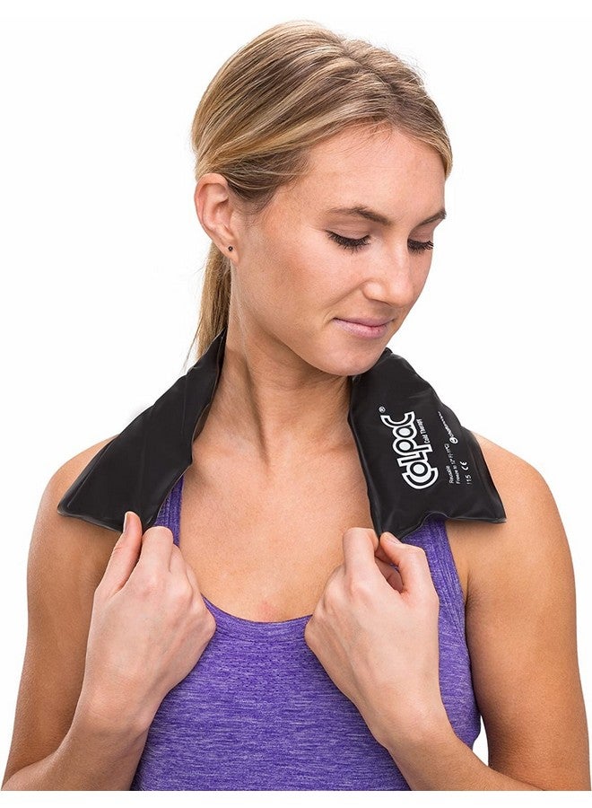 Chattanooga ColPac - Reusable Gel Ice Pack - Black Vinyl - Neck Contour - 21 inches - Cold Therapy - Knee, Arm, Elbow, Shoulder, Back - Aches, Swelling, Bruises, Sprains, Inflammation - Image 3