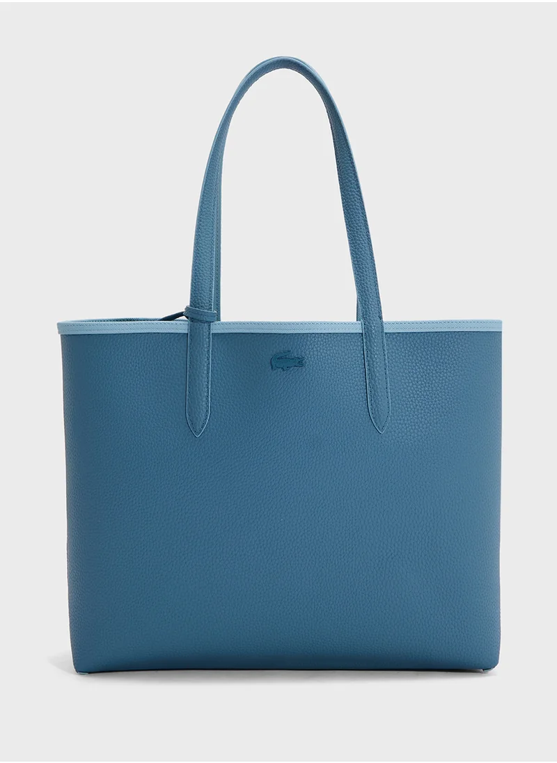 LACOSTE Essentials Top Handle Zip Over Tote