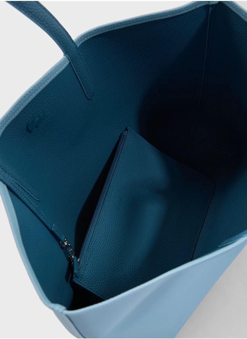 LACOSTE Essentials Top Handle Zip Over Tote