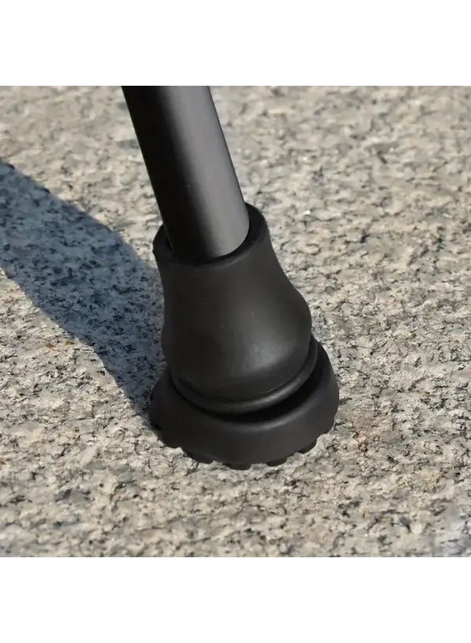 22mm Heavy Duty Anti Slip Crutch Cane Bottom Pads For 16-22mm Walking Sticks Hiking Poles Cane Tips Non Slip Grip Roundtip Design 3 Pieces - Image 1