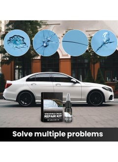 Generic Upgrade Windshield Crack Repair Kit, Cracks Gone Glass Repair Kit, Windshield Crack Repair Fluid Window Automotive Windscreen Tool, Car Glass Repair Glue Scratch Chip Cracks Repair Kit (1 Set)  - Image 5