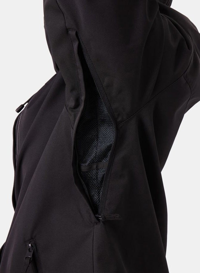 Roxy Women's Standard Billie 10K Waterproof Snow Jacket, Tailored Fit, PFAS-Free, Insulated, Black - Image 2