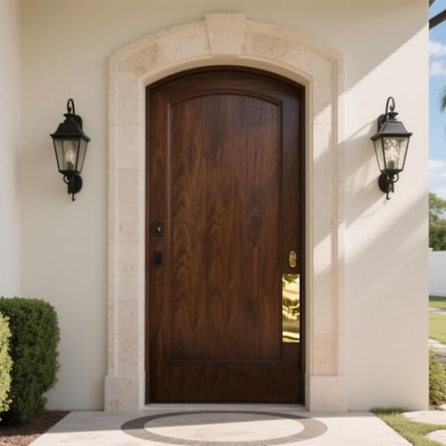 CANGETS Door Push Plate, Metal Kickplate for Bottom of Door,4x16 inch Aluminum Metal Plate Rounded Corners for Interior and Exterior Doors (Gold Mirror 2 Pack) - Image 4