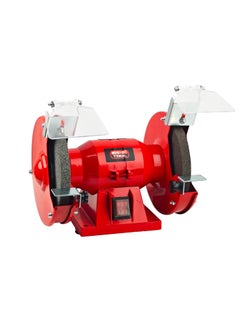 EFFTOOL Efftool Bench Grinder 150W, 150mm Wheel, 2950rpm, Adjustable Work Rest, Heavy Duty Aluminum Base, Includes Eye Shields & Tool Storage Box  - Image 1
