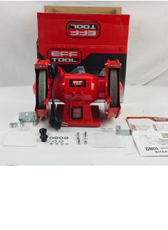 EFFTOOL Efftool Bench Grinder 150W, 150mm Wheel, 2950rpm, Adjustable Work Rest, Heavy Duty Aluminum Base, Includes Eye Shields & Tool Storage Box  - Image 3
