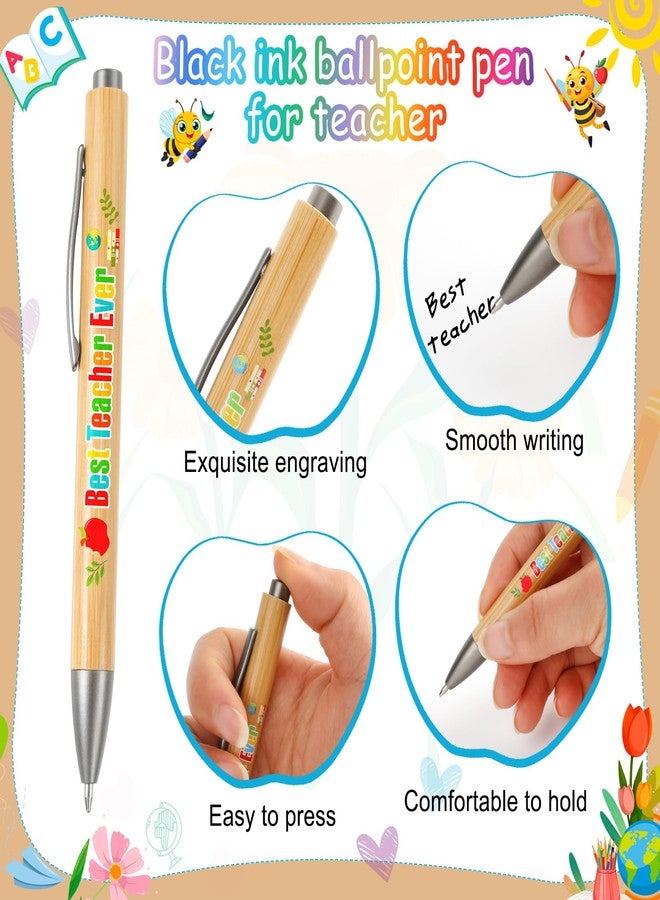 HOWAF 16pcs Teacher Appreciation Gifts Set- 8 Teacher Notebooks 8 Teachers Pens for Teachers Office Gift Supplies, Thank You Teacher Mini Journal Notebooks Ballpoint Pens Teacher Appreciation Thank - Image 3