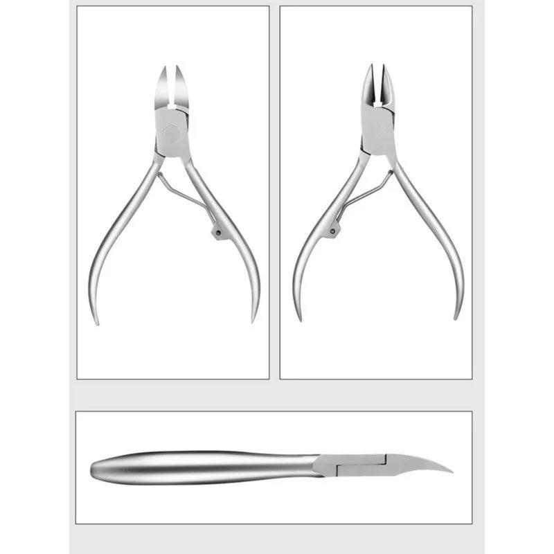 Dead skin pliers, stainless steel dead skin scissors, nail clippers, gray nail clippers, and foot clippers - Image 2