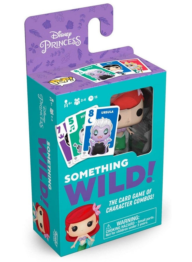 Funko Funko Something Wild! Disney The Little Mermaid with Ariel Pocket Pop! Card Game for 2-4 Players Ages 6 and Up 