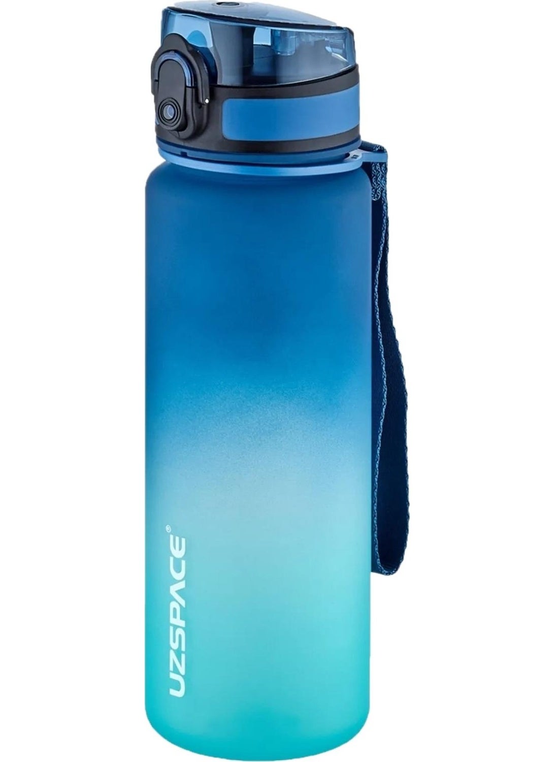 UZSPACE Set of 2 Tritan Water Bottles 500 ml Double Color Softtouch Ff Collection Tritan Water Bottle  - Image 3
