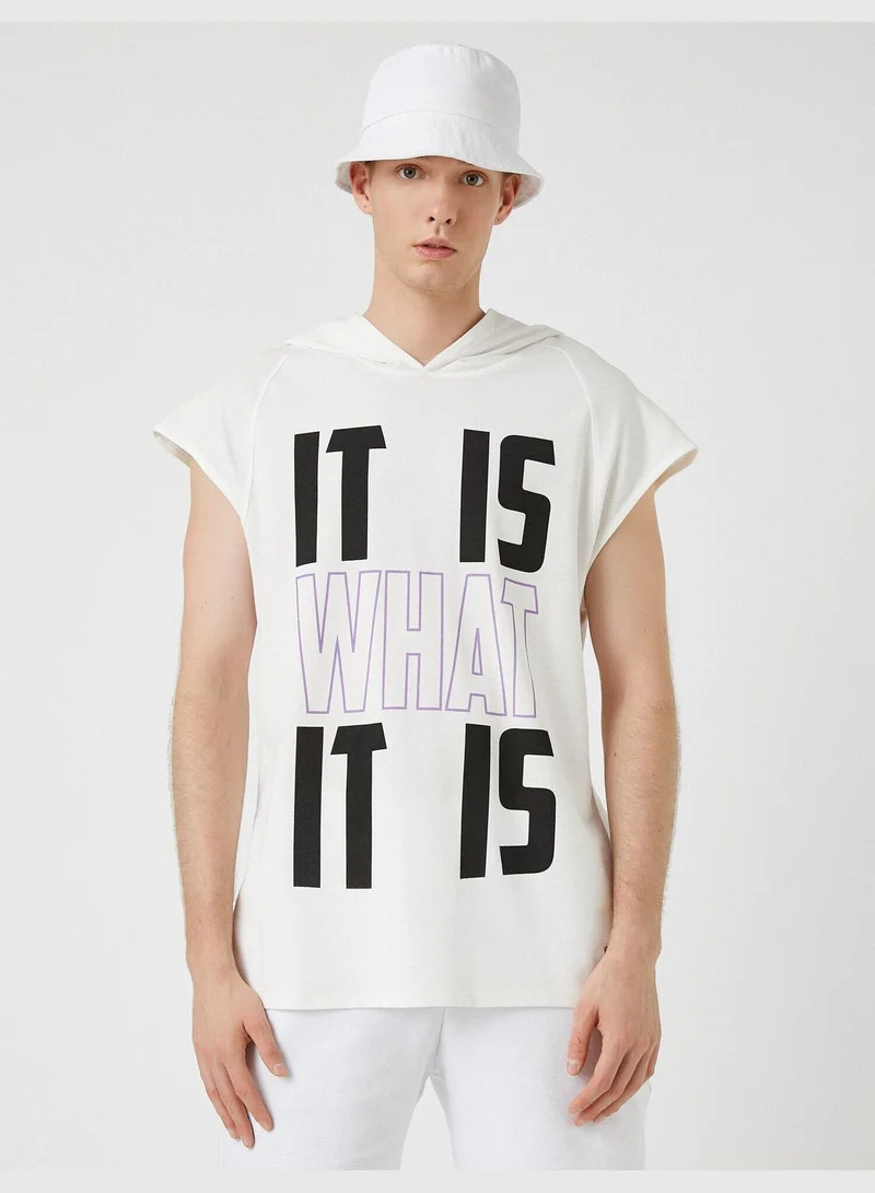 KOTON Printed T-Shirt Cotton