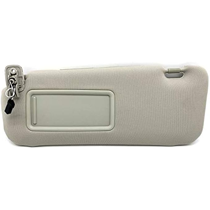 TJMR Tan Left Driver Side Sun Visor for CX-9 2010-2015 - Image 2