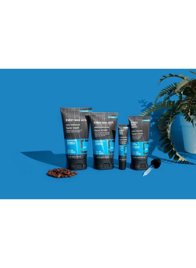 Every Man Jack - Gentle Exfoliating Face Scrub For Men Exfoliate Away Dead Skin Moisturize And Revive Tired Skin With Jojoba Beads Hyaluronic Acid And Caffeine 4.2 Oz Men’S Face Scrub Twin Pack - Image 1