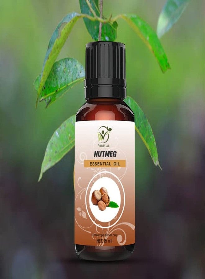 افتراضي زيت جوزة الطيب العطري للشعر والبشرة، نقي، طبيعي، وغير مخفف، للاستخدام في العلاج العطري، درجة علاجية، 15 مل - Image 2