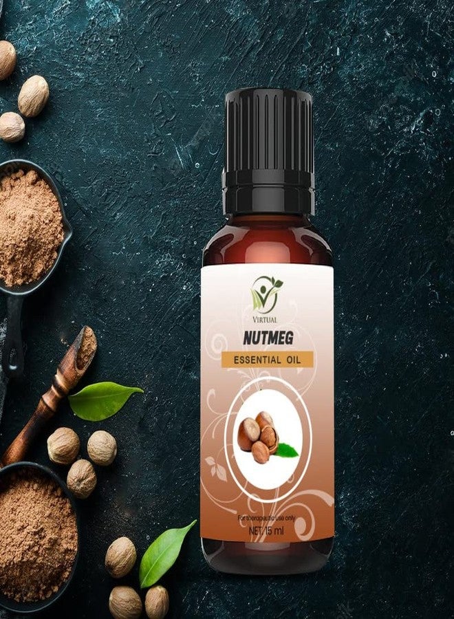 افتراضي زيت جوزة الطيب العطري للشعر والبشرة، نقي، طبيعي، وغير مخفف، للاستخدام في العلاج العطري، درجة علاجية، 15 مل - Image 5