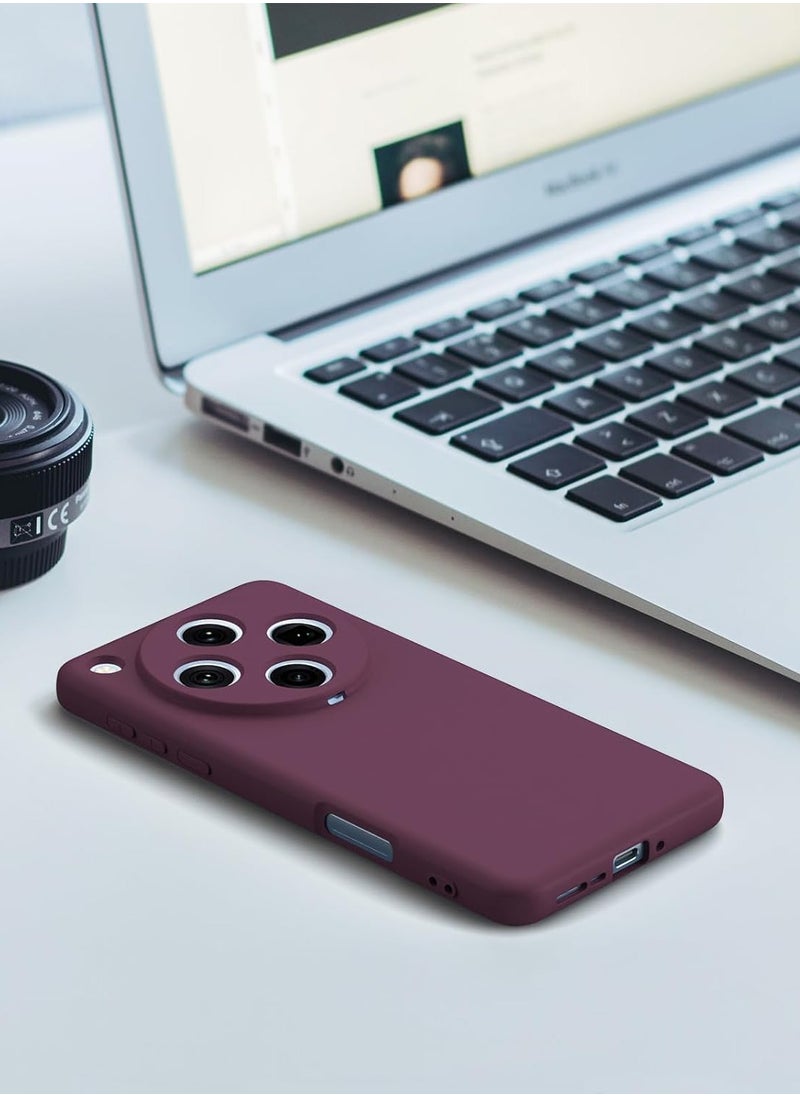 Houmt - Oppo Find X8 Pro 5G Case Cover Premium Silicone With Microfiber Lining Case Anti-Scratch Shockproof Protective Phone Cover For OPPO Find X8 Pro 5G 6.7-inch - Image 1