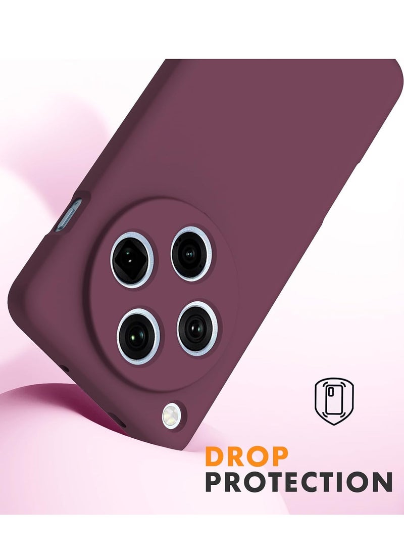 Houmt - Oppo Find X8 Pro 5G Case Cover Premium Silicone With Microfiber Lining Case Anti-Scratch Shockproof Protective Phone Cover For OPPO Find X8 Pro 5G 6.7-inch - Image 1