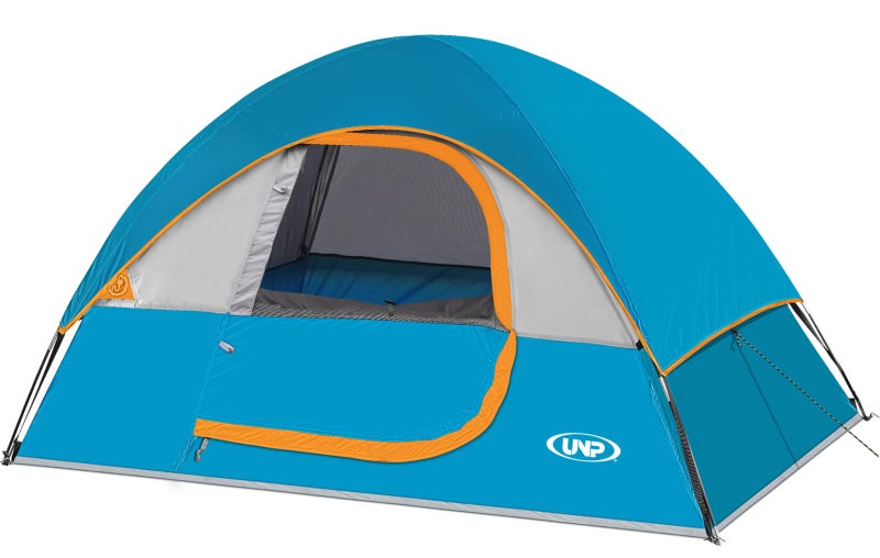 Unp Camping Tent 2 Person, Waterproof Windproof Tent with Rainfly Easy Set up-Portable Dome Tents for Camping - Image 1
