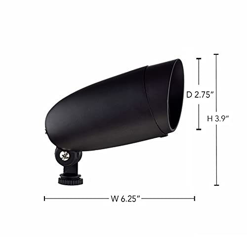 Nuvo SF76/646 One-Light Halogen Landscape Floodlight, Dark Bronze, 6.25-Inches - Image 3