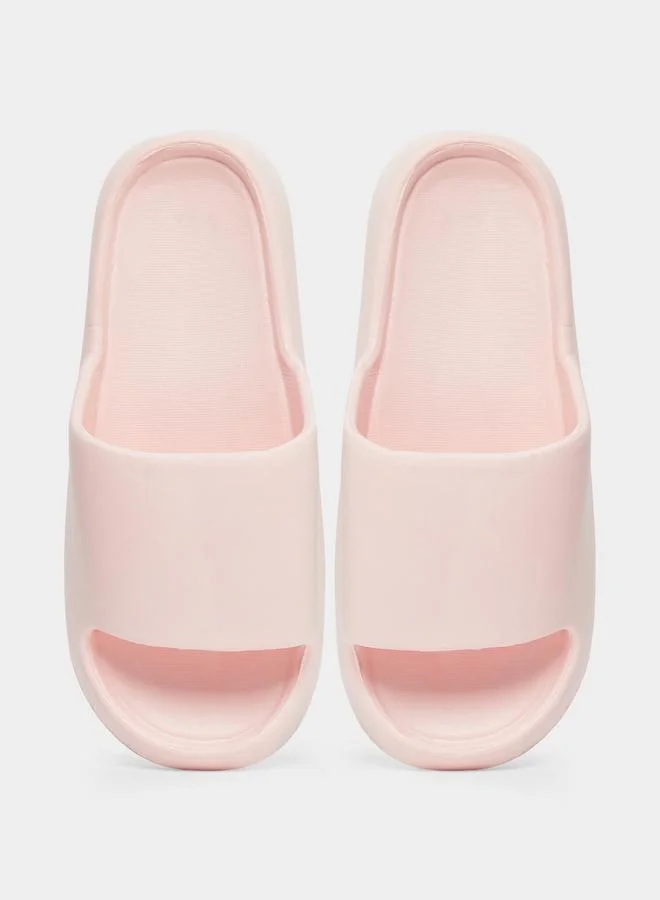 تايك تو شبشب حمام سادة بنعل سميك