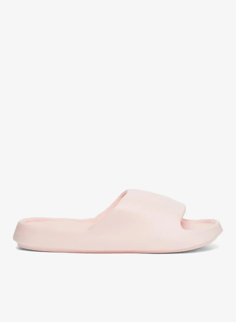 Take Two Solid Thick Sole Bathroom Slippers