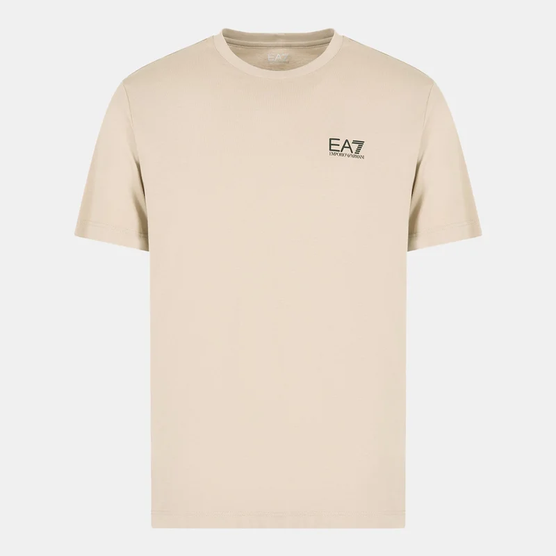 EA7 Emporio Armani Beige Men's Core T-Shirt for Men | Best Price UAE