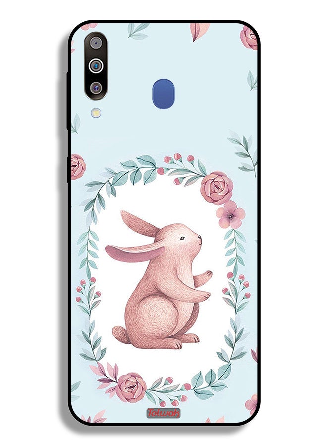 Tolwak Samsung Galaxy M30 Protective Case Cover Rabbit - Image 2