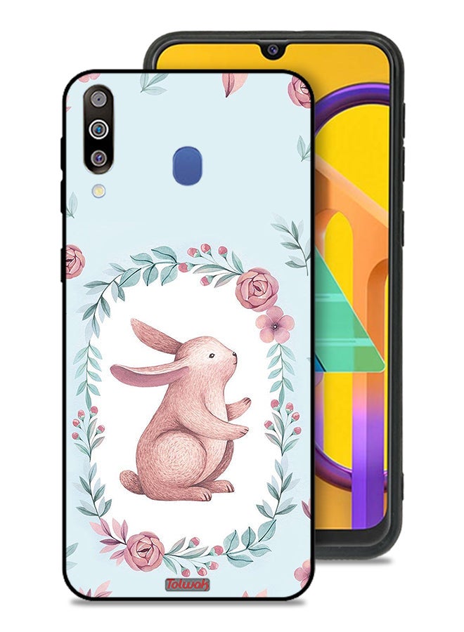 Tolwak Samsung Galaxy M30 Protective Case Cover Rabbit - Image 1