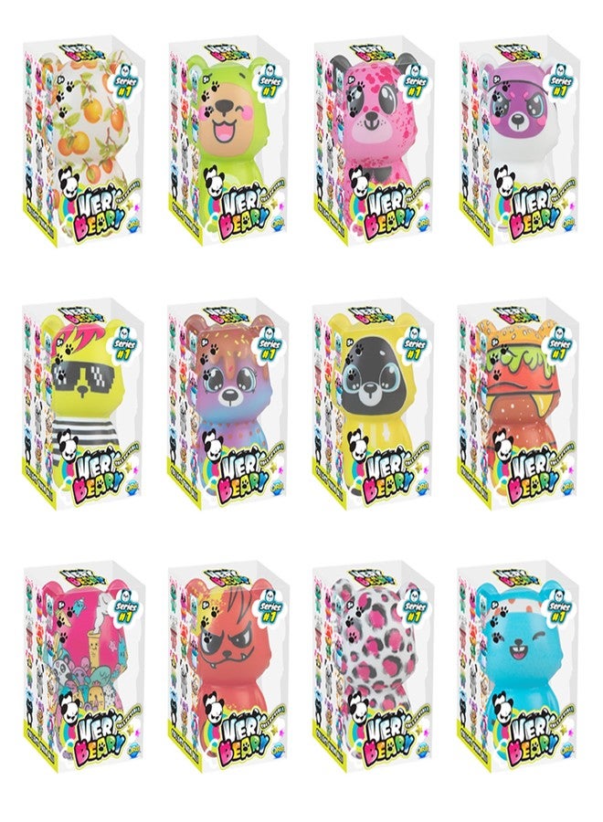 The Orb Factory Assorted 3 Pack - ORB Very Beary Jumbo Squishies Collectible Series 1 - Extra Soft, Slow Rising, Kawaii Bear Foam Squishy Toys With Unique Designs - Cute Sensory, Fidget Squishies for Kids and Adultss - Image 5