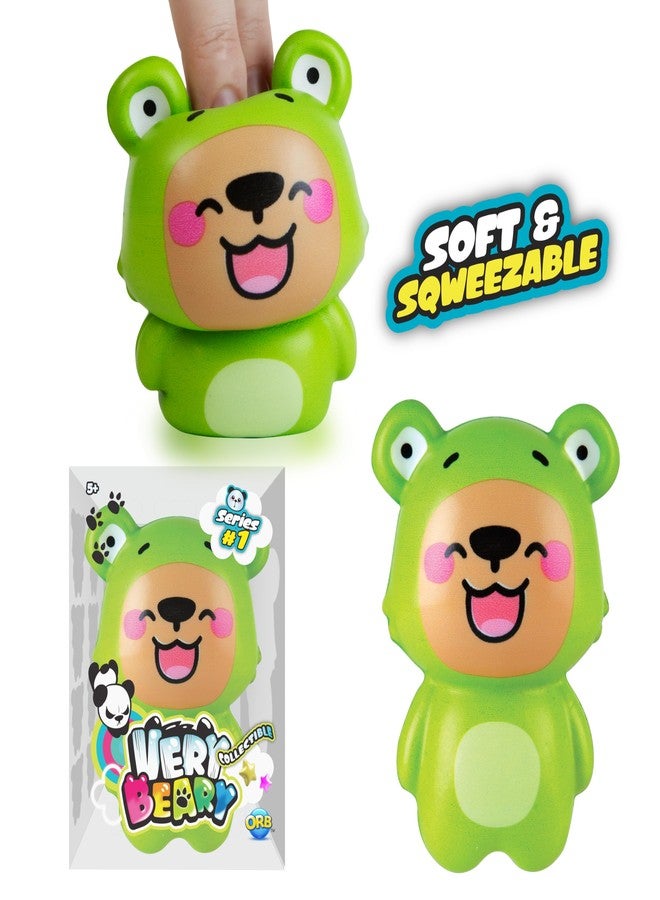 The Orb Factory Assorted 3 Pack - ORB Very Beary Jumbo Squishies Collectible Series 1 - Extra Soft, Slow Rising, Kawaii Bear Foam Squishy Toys With Unique Designs - Cute Sensory, Fidget Squishies for Kids and Adultss - Image 3