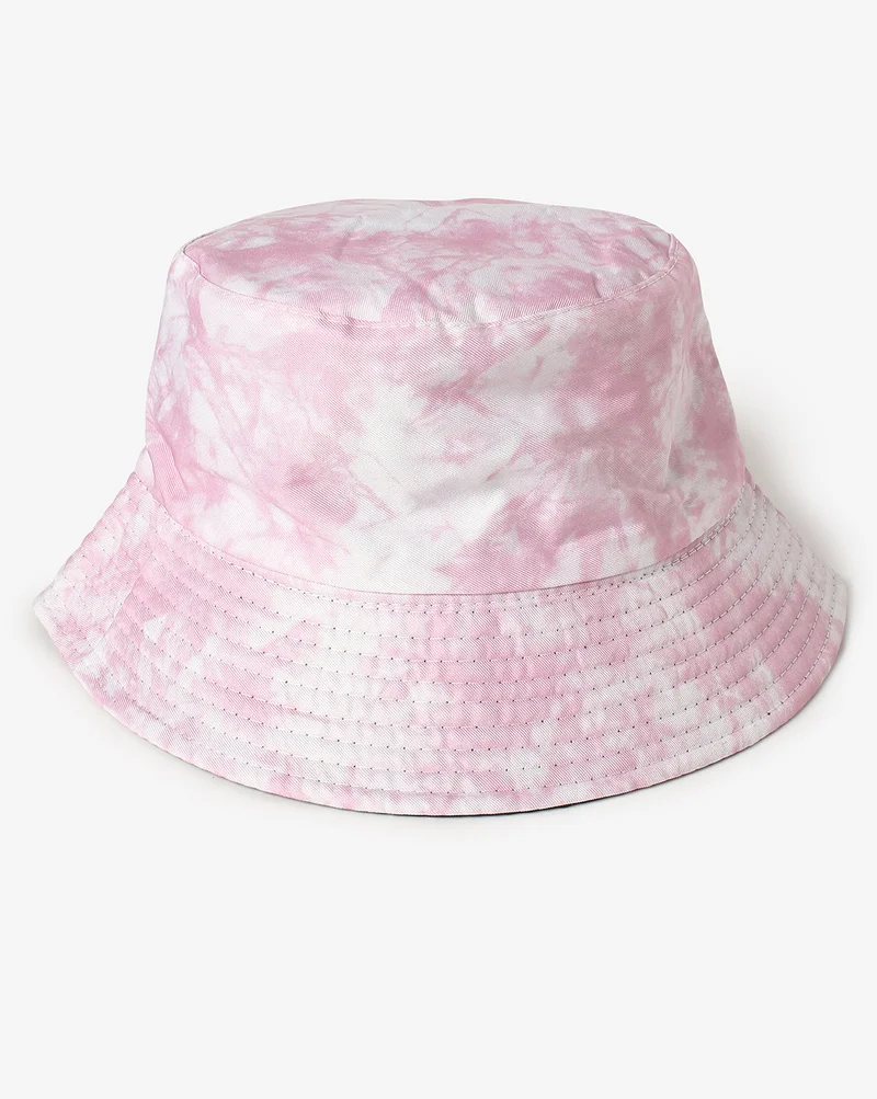 Haute Sauce Pink Tie-Dye Bucket Hat