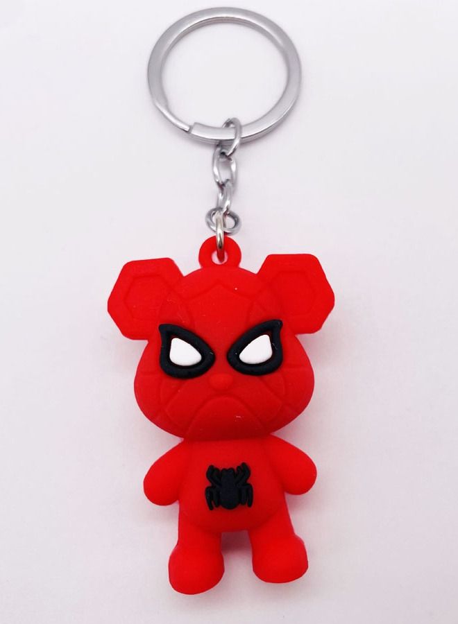 ميدالية مفاتيح كرتونية مميزة اكسسوار مميز سلسلة مفاتيح بشخصية سبايدر مان