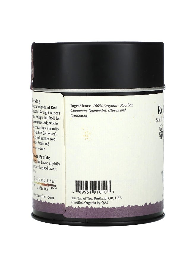 The Tao of Tea The Tao of Tea, 100% Organic South African Rooibos & Spices, Red Bush Chai, 4 oz (114 g)  - Image 2