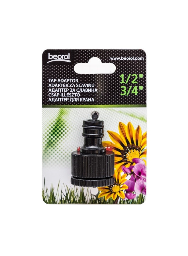 Beorol Tap adaptor 1/2" & 3/4" - Image 1