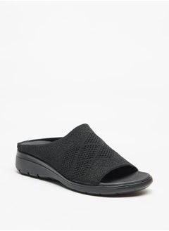 Flora Bella Women's Textured Slide Sandals  - Image 1