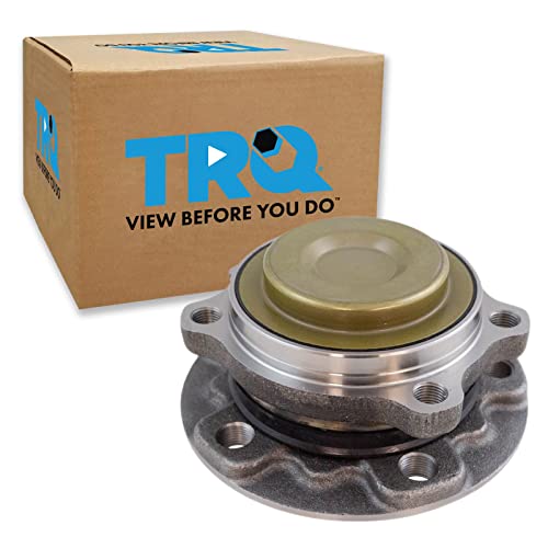 TRQ Front Wheel Bearing & Hub Assembly with ABS Sensor Compatible with 2012-2014 BMW 528i 2014 535d 2011-2014 535i 2010-2014 535i GT 550i 550i GT 2011 550i GT xDrive 640i 2013-2014 640i Gran Coupe 65 - Image 2