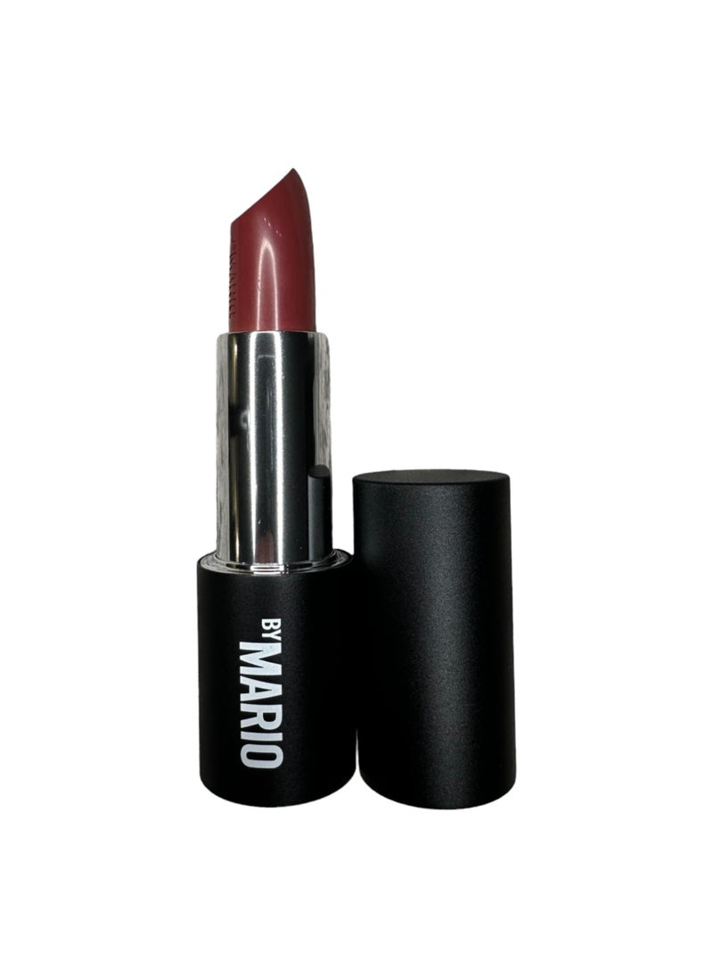 MAKEUP BY MARIO Makeup By Mario SuperSatin Lipstick | A classic, creamy satin lipstick with a soft sheen | Size 0.12 oz / 3.5 g (Downtown Girl - intense plum brown) 