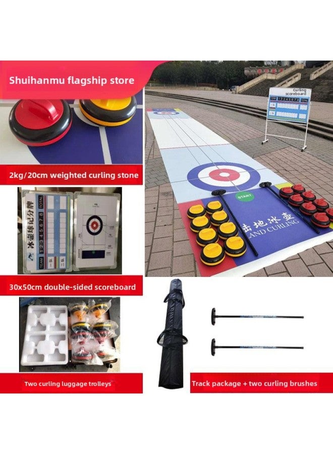 Table Curling Ball Parent-Child Activity Curling Ball Ice Adult Leisure Tabletop Game Campus Table